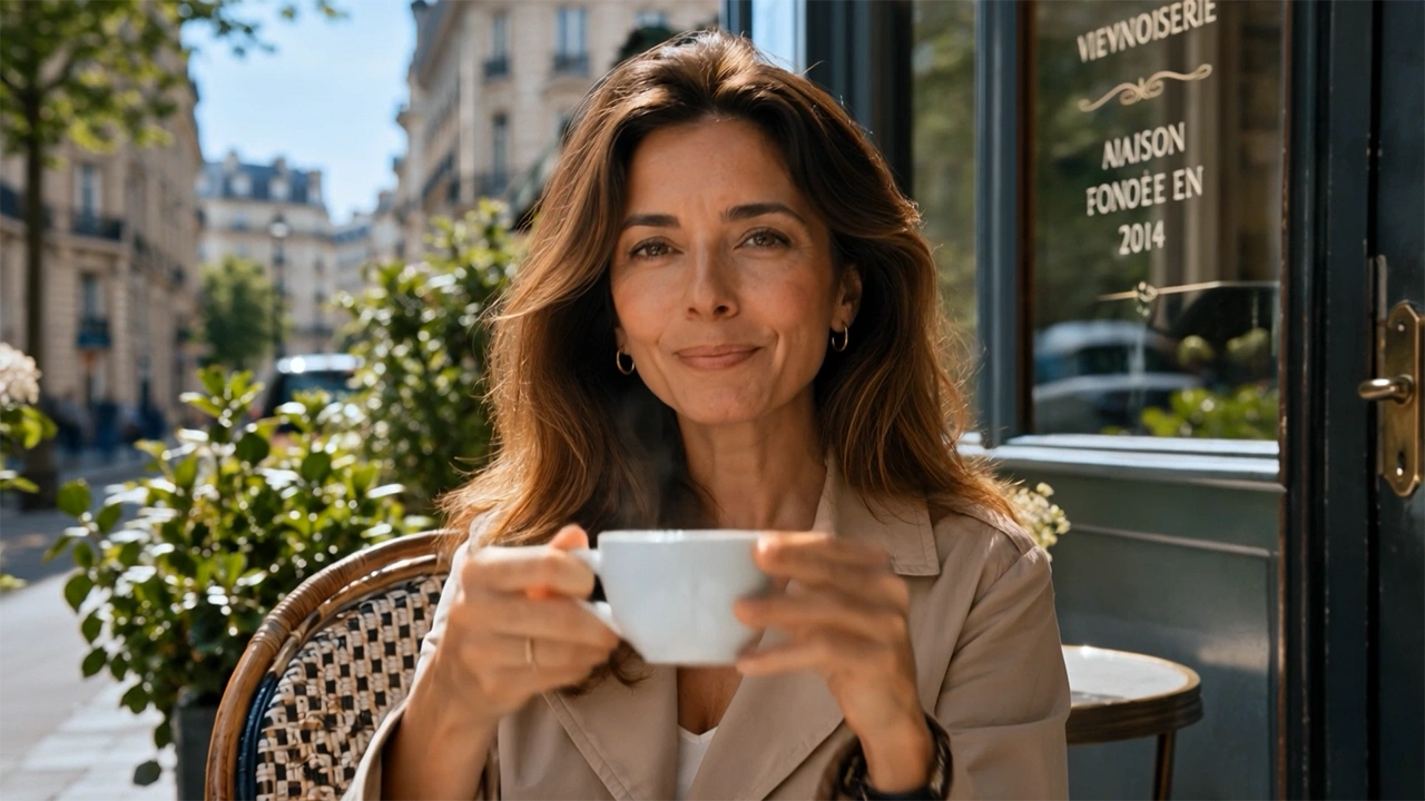 Reclamă cafenea creată cu AI